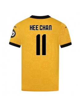 Wolves Hee-chan Hwang #11 Replika Hemmakläder 2025-26 Kortärmad